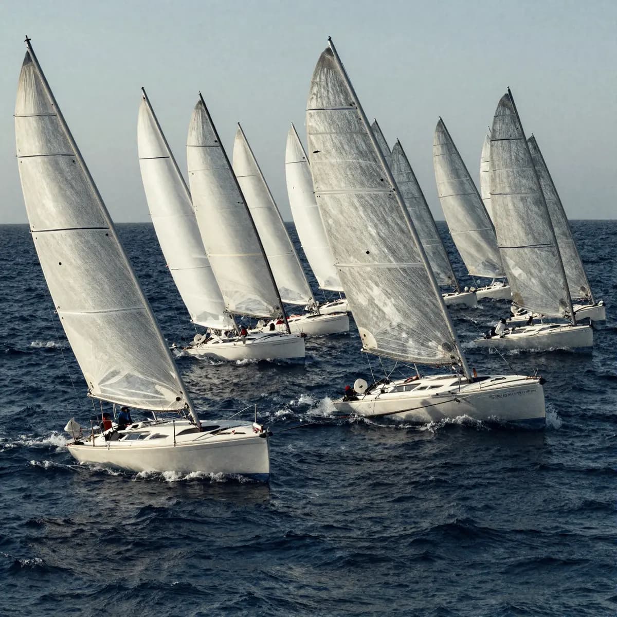 A boat show stand